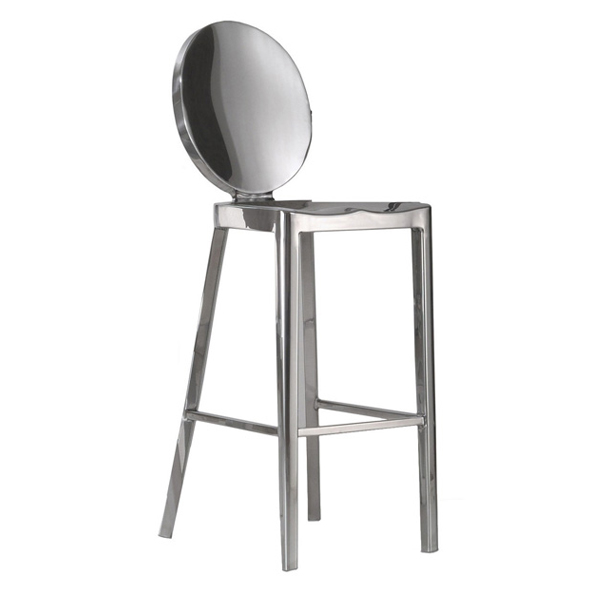 Stainless steel kong bar stools