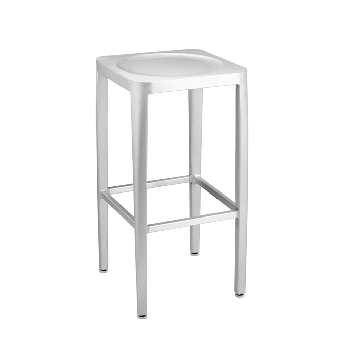 Outdoor Brushed Bar height Stool